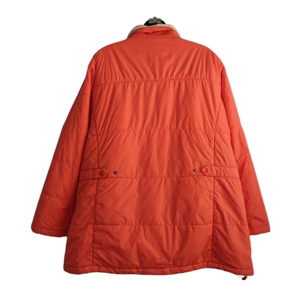 Weather Solutions Women's Jacket Orange Insulated Size 1X - Picture 2 of 12